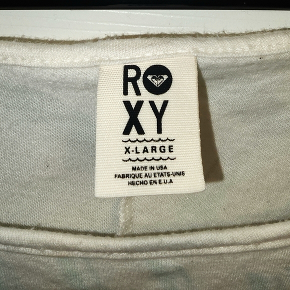 EUC Roxy flutter sleeve top - Picture 3 of 5